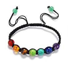 Colorful Beads Bracelets Women Fashion Jewelry Accessories Stone Handwrist Decorations Rope Tie Bracelet Female Beaded Hand Rope 2024 - buy cheap