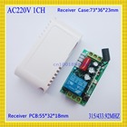 Interruptor de controle remoto ac 220v, receptor rf, transmissor 10a, código de aprendizagem ask, parede, controle remoto, transmissor 315 86 433 - foto 2026