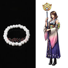 Cafiona-pulsera Tridacna blanca de 18 CM, accesorios para disfraz de Final Fantasy X, Cosplay de Yuna 2024 - compra barato