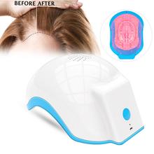 Capacete de crescimento capilar, terapia com laser, aparelho anti-perda, para o cabelo, promove o crescimento do cabelo, chapéu de tratamento rápido 2024 - compre barato