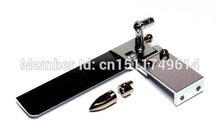 95mm CNC Aluminum Cooling Boat Rudder - Silver 2024 - buy cheap