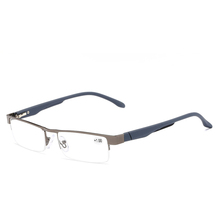 Unisex Reading Glasses Men Metal Half Frame Hyperopia Eyeglasses +1.0 1.5 2.0 2.5 3.0 3.5 4.0 Diopter Reading Glasses Women 2024 - buy cheap