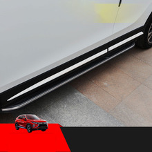 Cubierta de moldura de guarnición de línea lateral de puerta, embellecedor de cuerpo, embellecedor lateral de puerta para Mitsubishi ECLIPSE CROSS 2018 2019 2024 - compra barato