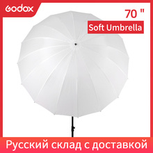 Godox 75" 178cm Soft Umbrella White Diffusers Studio Photography Translucent Umbrella for Photo Studio Soft Light Umbrellas 2024 - buy cheap