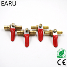 6mm-12mm Hose Barb Inline Brass Water Oil Air Gas Fuel Line Shutoff Ball Valve Pipe Fittings Pneumatic Connector Controller 2024 - buy cheap