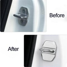 4pcs/set Car Accessories Door Lock Cover case For FIAT Viaggio Ottimo for Infiniti QX30 for Maserati Quattroporte Levante Ghibli 2024 - buy cheap