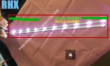 Tira de luces LED de retroiluminación, accesorio para televisor LG de 42 pulgadas, R1 + L1 = 824MM R2 + L2 = 824MM, 100% nuevo, 10 unids/lote, 6916L-1385A/1386A /1387A/138a 2024 - compra barato