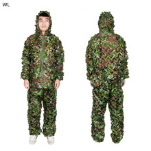 Durable Outdoor Woodland Ghillie Suit Kit Military Camo Camouflage Hunting Birding Uniform gz340071 2024 - buy cheap