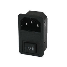 250vac 10a fusível holer 3 pinos iec320 c14 plugue de potência com o/i 6 pinos interruptor