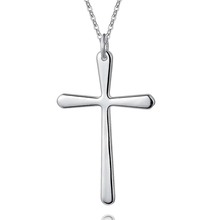 cross bling beautiful wholesale silver plated Necklace New Sale silver necklaces & pendants /PFGCQOGB HXNJZLEB 2024 - buy cheap