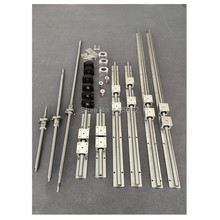 RU Delivery SBR16 linear guide rail 6 sets SBR16 - 300/700/1100mm + SFU1605 - 350/750/1150mm ballscrew + CNC parts 2024 - buy cheap