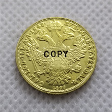 Копия псевдо А (1848) Австрия-Habsburg 1 Дукат-Франц Иосиф I (золотой юбилей) копия монет бесплатная доставка 2024 - купить недорого