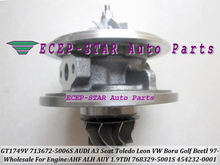 Cartucho Turbo CHRA GT1749V 713672-5006S 768329-5001S 713672 713672-5005S para AUDI VW Jetta Golf Beetl AHF ALH AUY 1,9 LTDI 2024 - compra barato