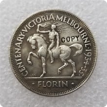 Moneda de copia del Centenario australiano, Florin,George V, 1934/35 2024 - compra barato