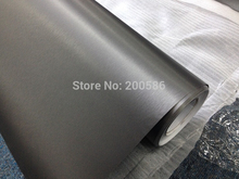 Tiatanium Grey Brushed Aluminum Vinyl Wrap Air Release Metal Brush Steel Film Automobiles Motorcycles Free Ship 1.52*30m/Roll 2024 - buy cheap