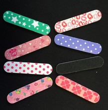 Цветок пилка для ногтей буферный шлифовальный инструмент для маникюра Лак для ногтей наждачная бумага полоска полировка 2024 - купить недорого