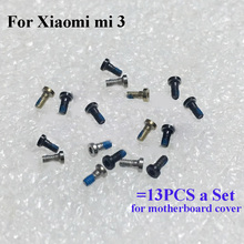 13PCS a set Screw For Xiaomi Mi 3 Mi3 mainboard motherboard Cover Screws Repair Parts For Xiao mi Mi3 2024 - buy cheap