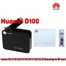 Huawei Unlocked D100 3G WIFI Portable Broadband Wireless Gateway Router 2024 - buy cheap