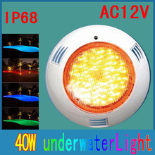 AC12v Led Underwater Lights For Led Swimming Pool Light 40w Single Color 558Pcs Hanging Wall Swimming Pool Light 2024 - buy cheap