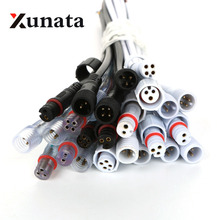 5pairs 2 pin / 3 pin / 4 pin Waterproof connector with wire cable IP68 female & male plug 2X 0.3(mm2) 2024 - buy cheap