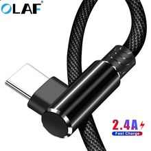 Olaf USB Type C Cable For Xiaomi Redmi Note 7 USB-C Mobile Phone Fast Charging Type-C Cable for Samsung Galaxy S9 S8 Plus Cord 2024 - buy cheap
