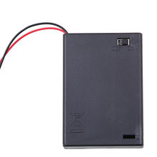 3 AA Cells Battery 4.5V Holder Box Case with Cover ON/OFF Switch Wire Lead 20pcs/lot 2024 - buy cheap