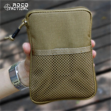 Спортивная сумка ROCOTACTICAL Army Fan, поясная сумка для 6 "мобильный телефон, двойная молния, для походов, EDC, тактическая поясная сумка 2024 - купить недорого
