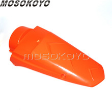 Pit Dirt Bike Motorcycles Rear Fender for SX SXF XC XCF SMR KLX XR CRF 85/125/250/300 Orange Enduro Universal Tail Mudguards 2024 - buy cheap