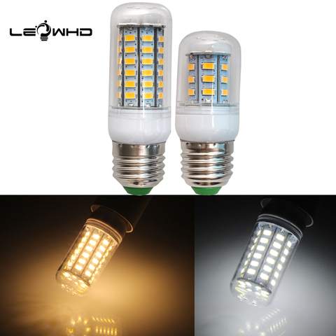 1Pcs E27 E14 LED Lamp AC 110V AC 220V SMD 5730 LED Light 24 36 48 56 69 72  96 LEDs Corn Chandelier For Home Decoration Lamp 2022 - buy cheap