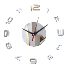 Reloj de pared limitado para el hogar, decoración de sala de estar, de cuarzo, acrílico, diseño europeo, espejo de lujo, pegatina de relojes 3d 2024 - compra barato