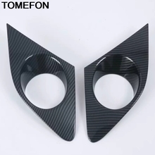 TOMEFON For Toyota C-HR CHR 2016 2017 2018 Car Front Fog Light Lamp Frame Moulding Cover Trim Styling Exterior Accessories ABS 2024 - buy cheap