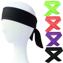 Новая быстросохнущая Пиратская повязка на голову для баскетбола, тенниса, спорта на открытом воздухе, повязки для волос для женщин и мужчин, широкие повязки для волос для йоги 2024 - купить недорого