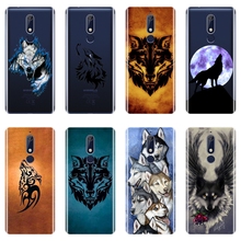Cool Wolf Animal Men Phone Case For Nokia 2.1 3.1 5.1 6.1 7.1 Soft Silicone Back Cover For Nokia 2.1 3.1 5.1 6.1 7.1 Plus Case 2024 - buy cheap