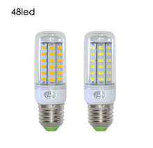 Bombillas de globo LED HRSOD E26/E27, 10 W, 48 SMD, 5730, 1000 LM, maíz blanco frío/blanco cálido, ca de 110v o 220v 2024 - compra barato