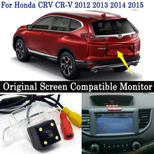 Rear View Camera For Honda CR-V CRV 2012 2013 2014 2015 Original Screen compatible Monitor License Plate Camera Backup Camera 2024 - buy cheap
