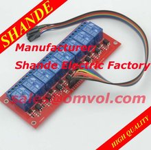 Manufacturer 8 Channel 5V/12V/24V Relay Module with Optocoupler For Arduino PIC ARM AVR DSP 2024 - купить недорого