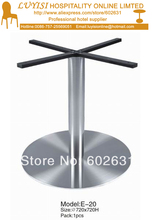 Strong polished Stainless steel  cocktail table base 2024 - buy cheap