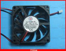 1 pcs Brushless DC Cooling Fan 12V 7015S 11 Blades 70x70x15mm 2pin 2024 - buy cheap