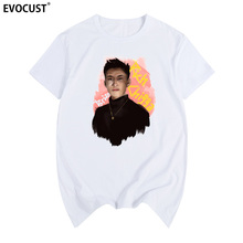 Rich chigga-Camiseta con estampado de acuarela para hombre y mujer, Camisa de algodón de hip hop, moda de verano 2024 - compra barato