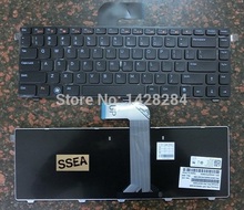 SSEA New laptop US black Keyboard For DELL Vostro 1440 1540 1550 2420 2520 3450 3460 3555 3560 V131 Free Shipping 2024 - buy cheap