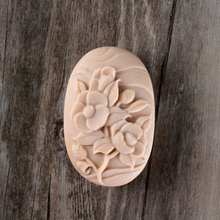 Nicole silicona-Molde ovalado con patrón de flores para Chocolate, molde hecho a mano para Chocolate 2024 - compra barato