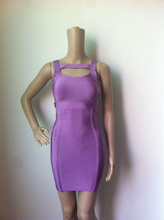 Wholesale Women's HL Bandage Dress Sleeveless Strap Sexy Mini Dress Evening Party Dress High Quality 2024 - buy cheap