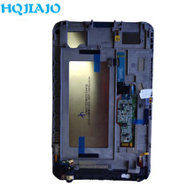 Планшеты LCDs и панели для Samsung Galaxy Tab 7,0 ЖК-дисплей сенсорный экран дигитайзер Рамка для Samsung Tab 7,0 P1000 P1010 ремонт 2024 - купить недорого