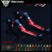 Riderjacky-palancas de embrague de freno para motocicleta, extensibles y ajustables, color rojo y negro, para Yamaha FZ1 FAZER FZ 1 2006-2015 2013 2014 2024 - compra barato