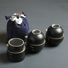WIZAMONY-juego de té chino kungfú, tetera gaiwan, tazas de feria, juegos de té, regalo de cerámica, puer, bolsa de viaje 2024 - compra barato