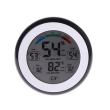 Digital Indoor Thermometer Hygrometer Touchscreen Temperature Gauge Humidity Monitor 2024 - купить недорого
