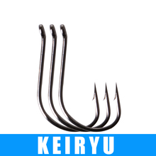 KEIRYU-anzuelos de pesca de acero al carbono con púas, accesorios para carpa, agua dulce, tamaño de 3 paquetes 2024 - compra barato
