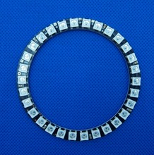 30LEDs WS2812B pixel ring;addressable ring;DC5V input;RGB full color;round LED pixel 2024 - buy cheap