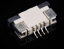Novo conector de cabo chato flexível ffc fpc, conector passo 4 pinos 1.0mm h = 2.5mm 2024 - compre barato