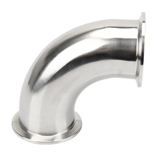 DN40 DN50 Sanitary Tri Clamp Elbow  90 Degree  Stainless Steel 304  For Pipe Fitting Homebrew 2024 - buy cheap